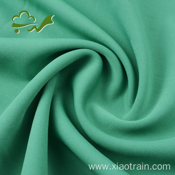 Double knit stock polyester spandex interlock fabric